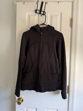 lululemon athletica Dark Charcoal Zip Hoodie Jacket